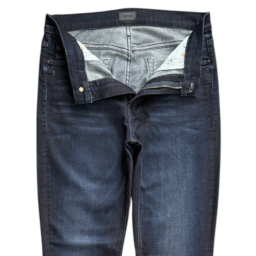 Mother Dazzler Ankle Jeans Women 30 Blue Now Or Never Mid Rise Stretch Denim USA - Picture 5 of 14